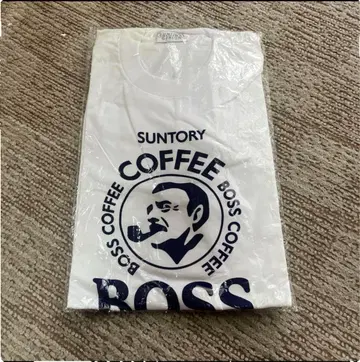 90s SUNTORY BOSS COFFEE 티셔츠 데드스탁