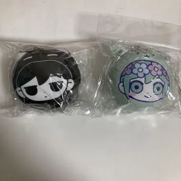 OMORI 카페 마루메이츠 쿠션 키링 봉돌 바질
