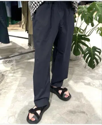journal standard luxe 덤프 이지 테이퍼드 팬츠