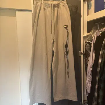 더블렛 24SS RCA 케이블 스웨트팬츠