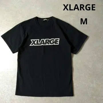 XLARGE (엑스라지) 프린트 티셔츠 블랙 M 사이즈