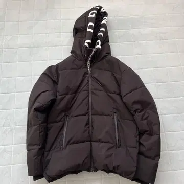 블랙 다운 자켓 LL
