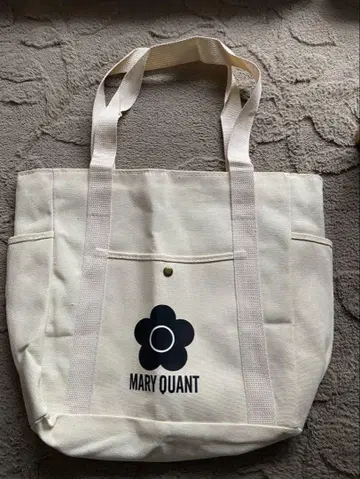 MARY QUANT 토트백 대용량 A4 대응