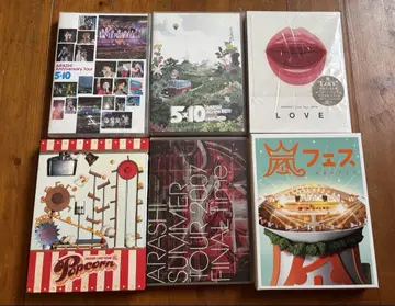 ARASHI DVD 6장 세트