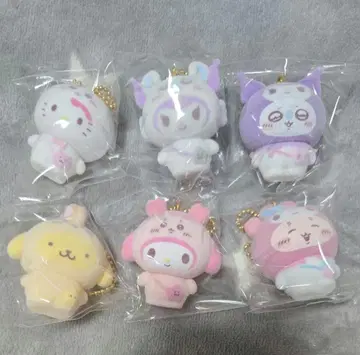 산리오 치이카와 (먼작귀) 콜라보 플로키 마스코트 묶음 판매