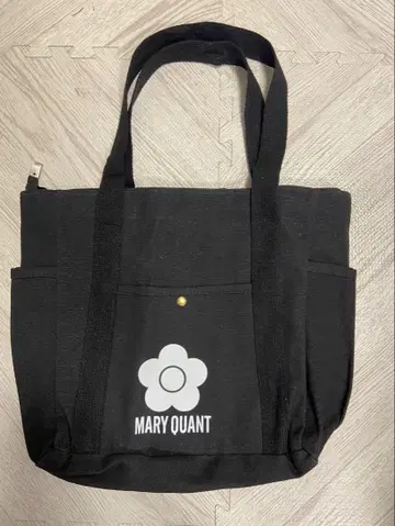 MARY QUANT 블랙 토트백