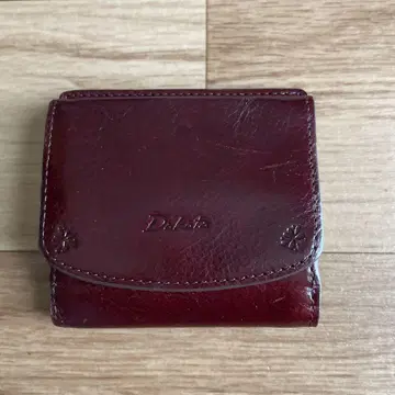 다코타 Dakota 밤비나 가죽 접이식 지갑 브라운