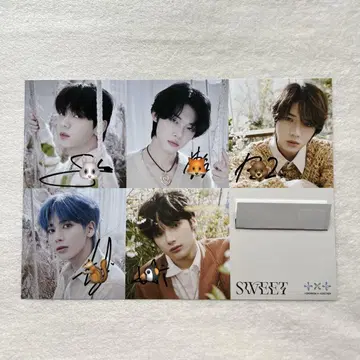 TXT 사인 엽서 SWEET 사인회