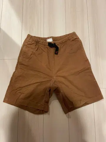 그라미치 USA 브라운 숏 팬츠 S 사이즈