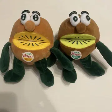 제스프리 키위브라더스 마스코트 파우치 2개 세트