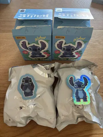52TOYS 스티치 피규어 2개 미개봉