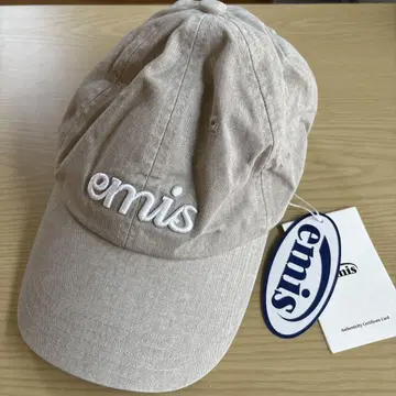 emis 자수 로고 캡