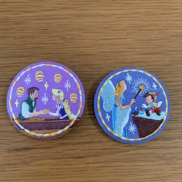 라푼젤, 피노키오 자수 캔뱃지
