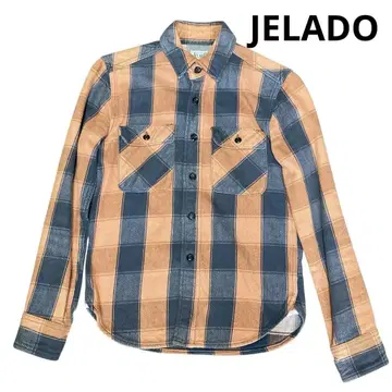 JELADO 젤라드 플란넬 셔츠 숏 기장 유니온 워커 셔츠