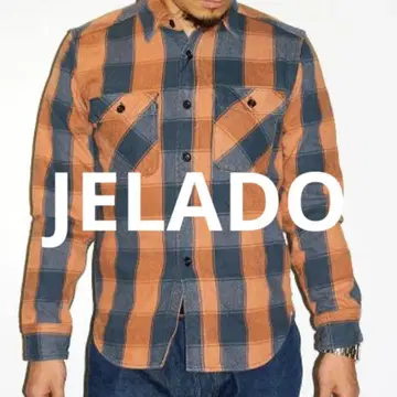 JELADO 젤라드 플란넬 셔츠 유니온 워커 셔츠