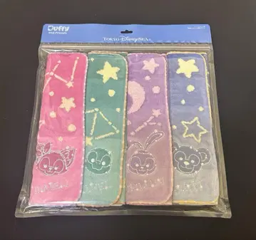[미사용 새상품] 디즈니 Duffy 썸머 나이트 멜로디 미니 타월