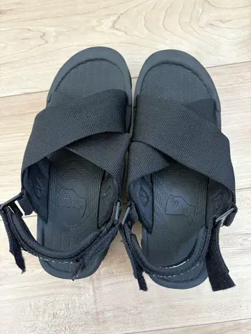 SHAKA 블랙 샌들