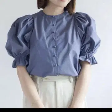 ohga 싸개 버튼 블라우스