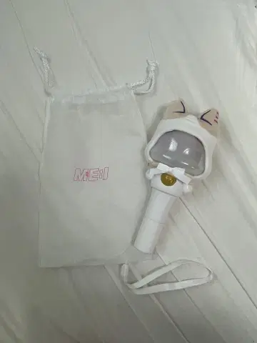ME:I 고양이 귀 응원봉 수납 봉투 포함