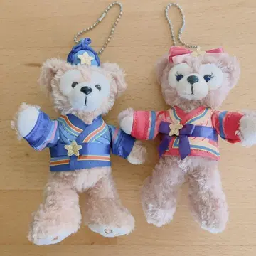 더피 & 셰리메이 칠석 봉제 인형 스트랩