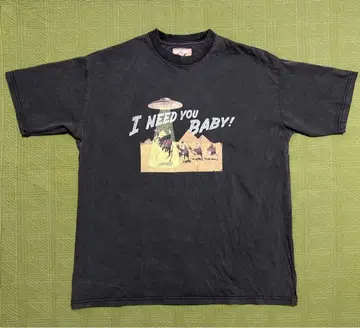 I Need You Baby M 사이즈 Pigment UFO TEE
