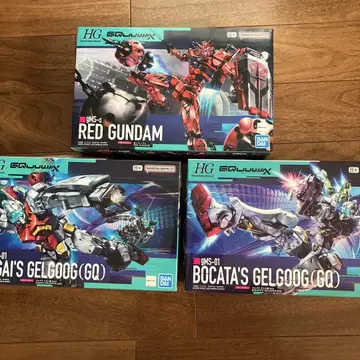 HG 1/144 레드 건담 & 겔구그 세트