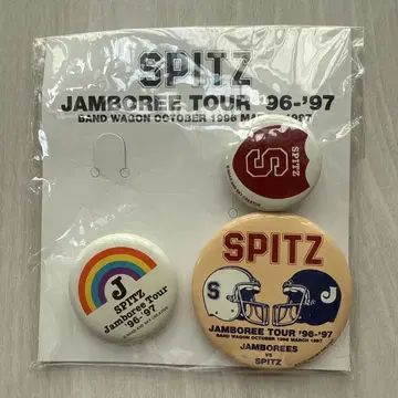 SPITZ JAMBOREE TOUR '96-'97 캔뱃지 3개 세트