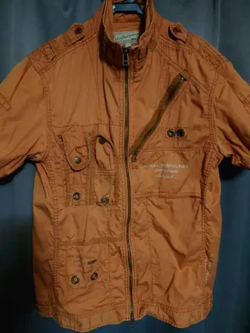 아비렉스 S/S ARMY CUSTOM ZIP 셔츠 SizeL