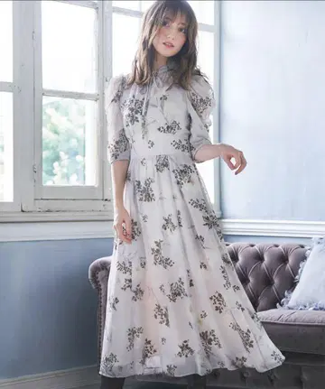 Noela*플로키 플라워 원피스