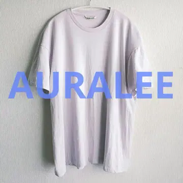 AURALEE 심리스 크루넥 T