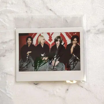 DIAURA 사인 포함 빅 폴라로이드 하카마 리미바 yo-ka 가이