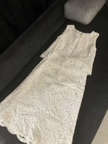 ROPE 화이트 레이스 셋업