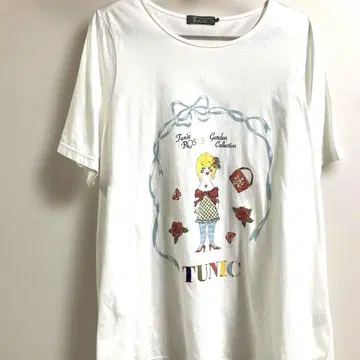 Tunic. 카모이 요코 화이트 티셔츠