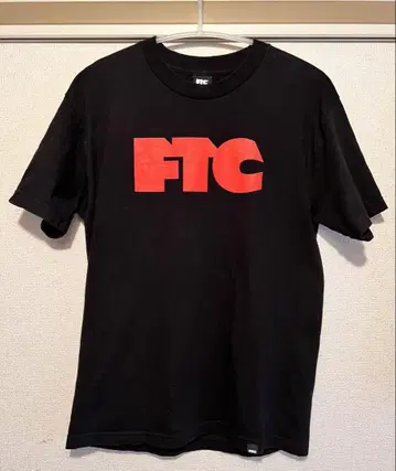 FTC FTC 로고 티셔츠 블랙 검정 M