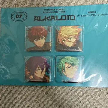 ALKALOID TRIP 앨범 캔뱃지 애니메이트 유료 혜택