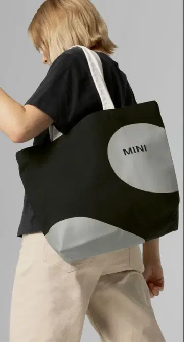 MINI 에코백 블랙/그레이