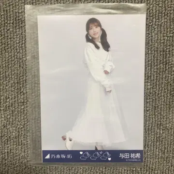 노기자카46 요다 유키 브로마이드 롱T 화이트_1