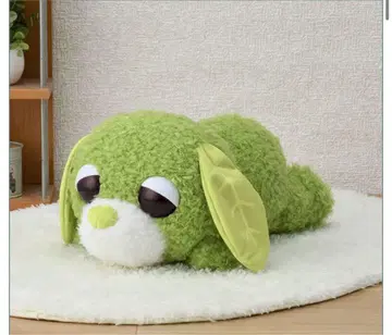 미사용 새상품 브라운 강아지 누워있는 L 봉제 인형