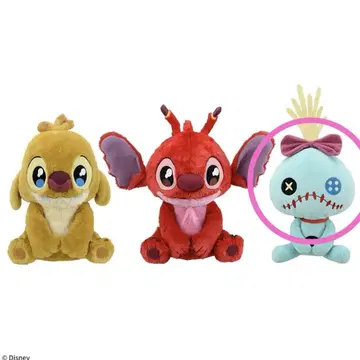 릴로 & 스티치 스크럼프 우루리이미 봉제 인형