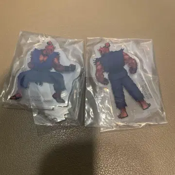 제일복권 스트리트 파이터 G상 아크릴 스탠드 고우키 2개