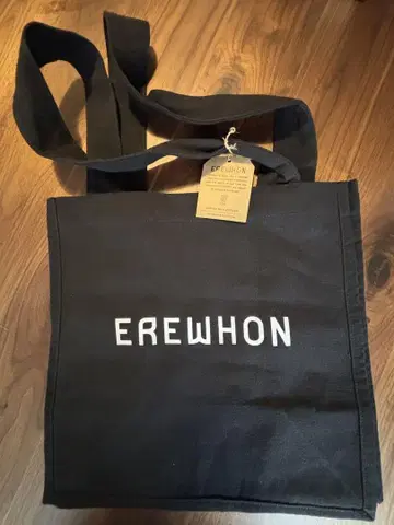 EREWHON 오리지널 에코백 블랙