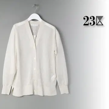 324 새상품 23구 25SS 이번 시즌 신상 샤이니 시어 가디건 38