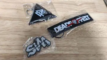 SiM DEADPOP FESTiVAL 플라이트 태그 키링 삼각형 파우치