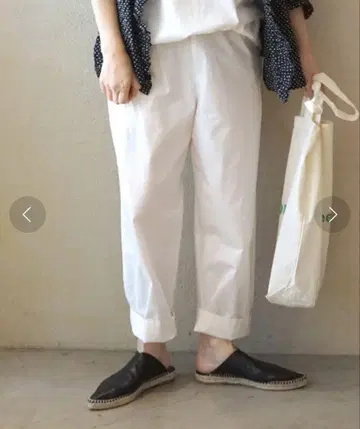 journal standard luxe 덤프 이지 테이퍼드 팬츠