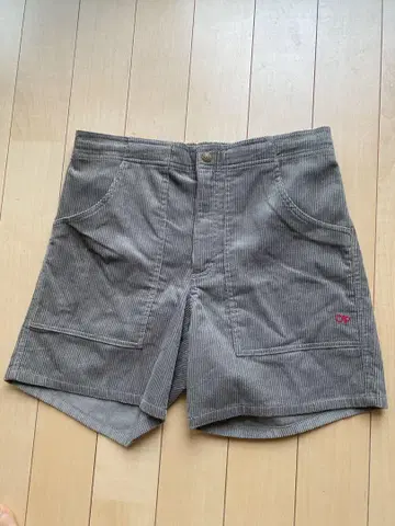 Ocean Pacific 코듀로이 숏 팬츠 차콜 그레이