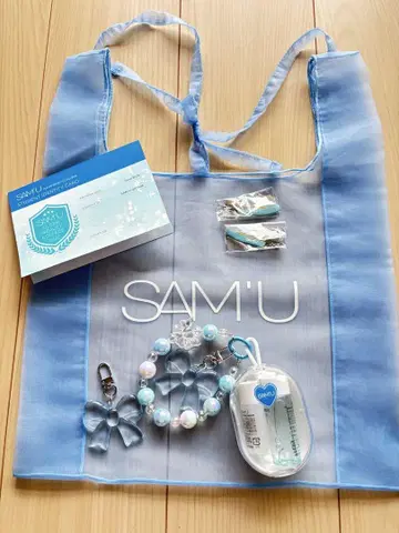 사뮤 SAM'U 혜택 세트  시용품  키링  백