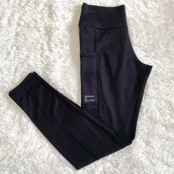 보더스 앳 발코니 X FRONT FULL LEGGINGS 38 블랙