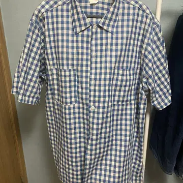トップス Phlannel Cotton Silk Gingham Check Shirt 1954 QLS GINGHAM