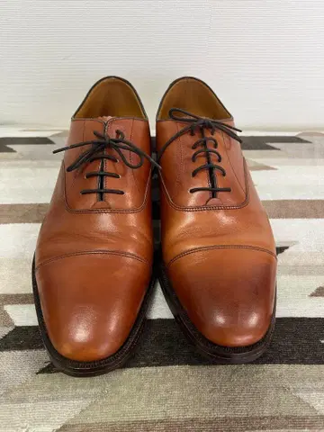 Loake 브라운 스트레이트 팁 9.0 27.5 박스 없음