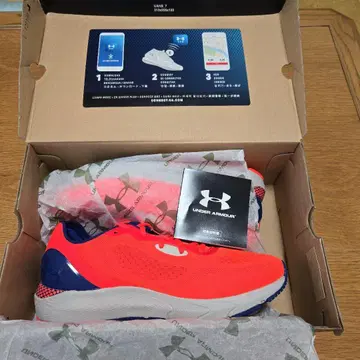 Under Armour HOVR Sonic 5 오렌지 러닝 새상품